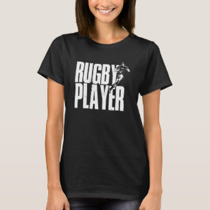 T-shirt Joueur de rugby Joueur de football Évolution Rugby