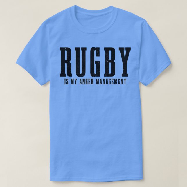 T-shirt Joueur de rugby pour hommes fan de rugby drôle (Design devant)