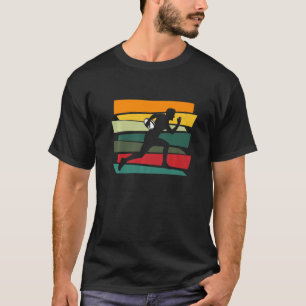 T-shirt Joueur de rugby Retro