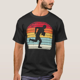 T-shirt Joueur de rugby vintage Style rétro Couleur les an