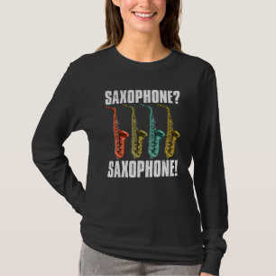 T-shirt Joueur de saxophone Musicien de jazz Saxophoniste