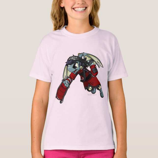 T-shirt Joueur de Shoyru Krawk Island (Devant)