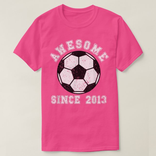 T-shirt Joueur de soccer 9 ans (Design devant)