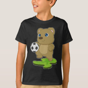 T-shirt Joueur de soccer de l'ours