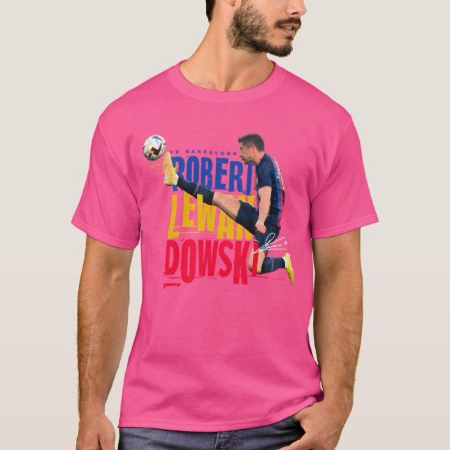T-shirt Joueur de soccer Robert Lewandowski (Devant)
