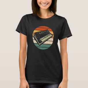 T-shirt Joueur de synthétiseur de musicien Musique Synthé