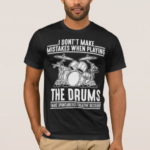 T-shirt Joueur de tambours de percussion musicien de tambo
