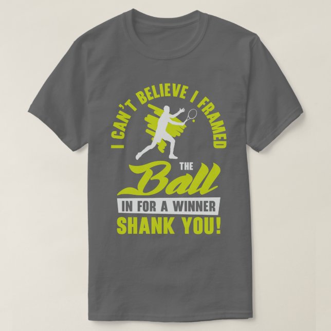 T-shirt Joueur de tennis 4 (Design devant)