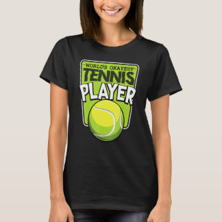 T-shirt Joueur de tennis Ironie Ball Retro Football entraî