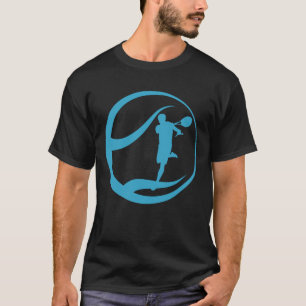 T-shirt Joueur de tennis masculin