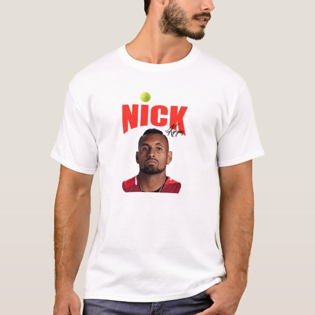 T-shirt Joueur de tennis Nick Kygios 2023 (Devant)