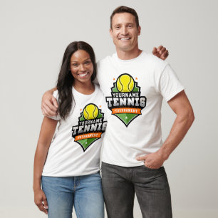 T-shirt Joueur de tennis personnalisé NOM Tournoi de Varsi