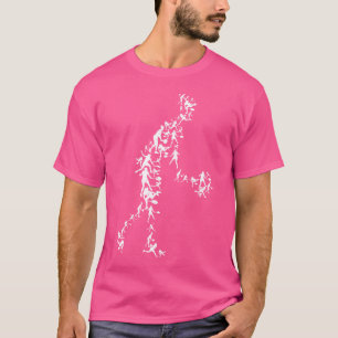 T-shirt Joueur de tennis Sports Silhouette Fans Drôle Raqu