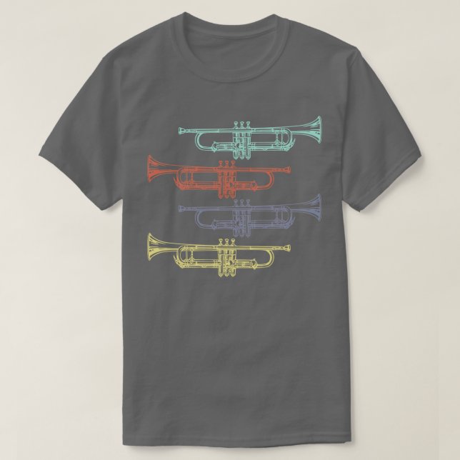T-shirt Joueur de trompette 1 (Design devant)