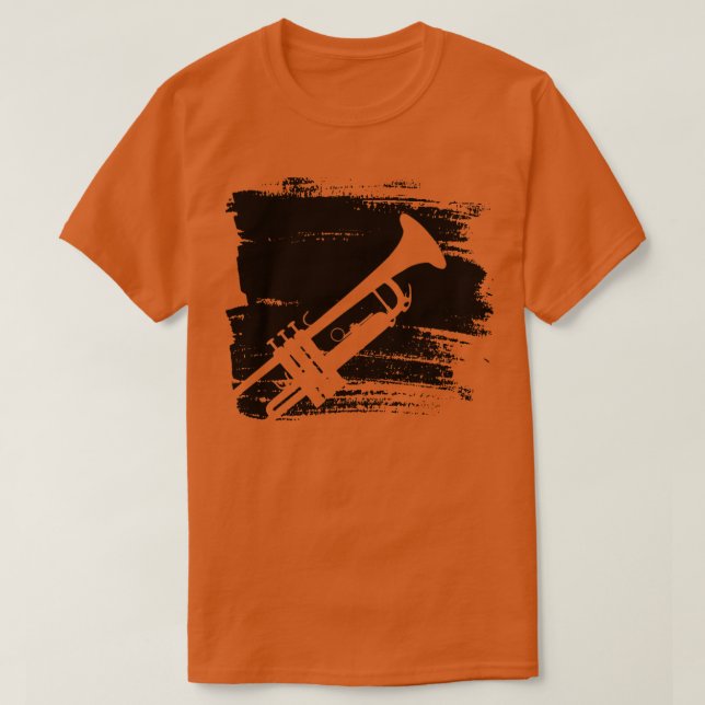 T-shirt Joueur de trompette 3 (Design devant)