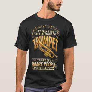 T-shirt Joueur de trompette drôle Instrument de personnes