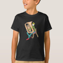 Joueur de tuba Stickman