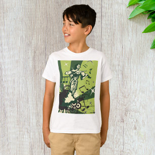 T-shirt Joueur de Violon Notes de Musique