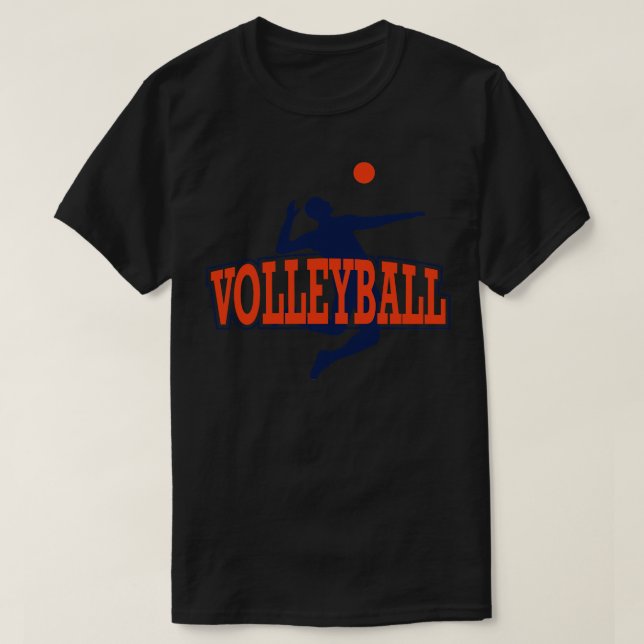 T-shirt Joueur de voleyball (Design devant)