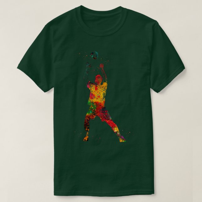 T-shirt Joueur de volley-ball 1 (Design devant)