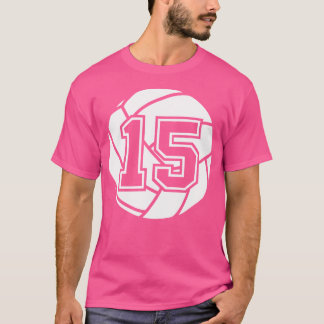 T-shirt Joueur de volley-ball 15 Volleyball Maman Papa Jer