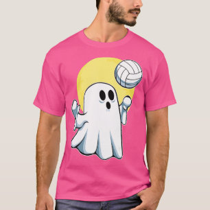 T-shirt Joueur de volley-ball fantôme Coupe de costume d'H
