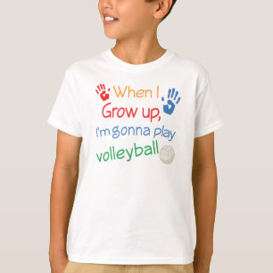 T-shirt Joueur de volley-ball futur