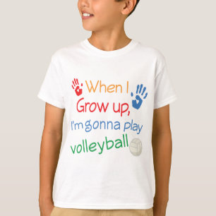 T-shirt Joueur de volley-ball futur
