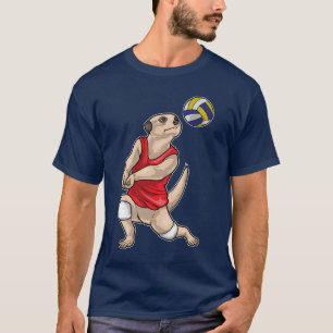 T-shirt Joueur de volley-ball Meerkat
