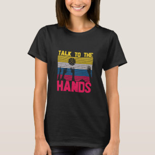 T-shirt Joueur de volley-ball Parlez Aux Mains