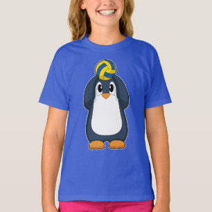 T-shirt Joueur de volley-ball Penguin