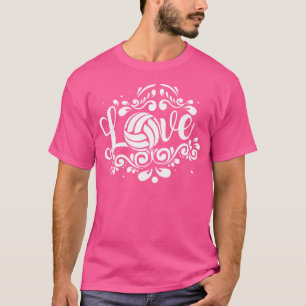 T-shirt Joueur de volleyball Amour Volleyball Maman