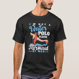 T-shirt Joueur de Water-Polo Polo Mermaid Water Polo