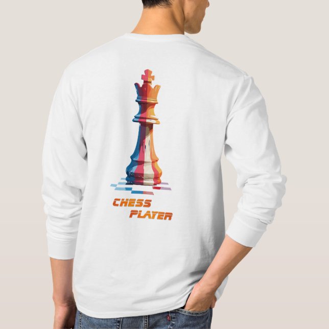 T-shirt Joueur d'échecs (Dos)