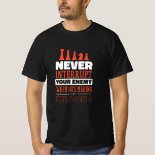 T-shirt Joueur d'échecs amusant