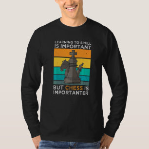 T-shirt Joueur d'échecs Chessman Checkmate Gambit