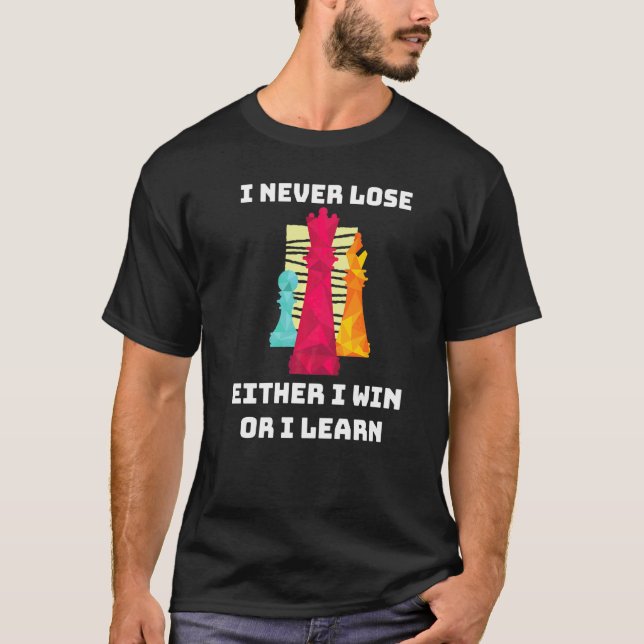 T-shirt Joueur d'échecs disant  2 (Devant)