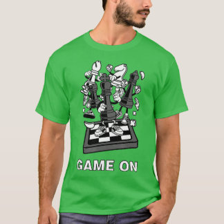 T-shirt Joueur d'échecs Échecs pour enfants garçons filles