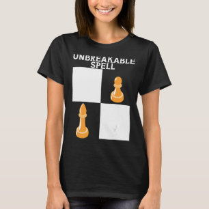 T-shirt Joueur d'échecs épelé impénétrable Joueur d'échecs