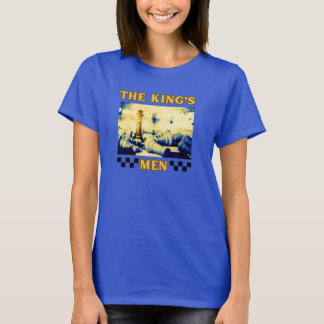 T-shirt Joueur d'échecs masculin du roi