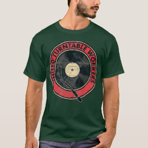 T-shirt Joueur DJ de DJ Travailleurs Tourne-disques Unis V