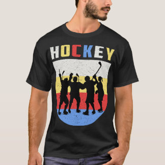 T-shirt Joueur du hockey sur glace