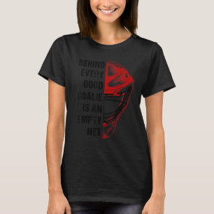 T-shirt Joueur du masque de gardien de but de hockey pour