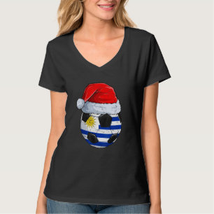 T-shirt Joueur Équipe Uruguay Football Ballon Monde Footba