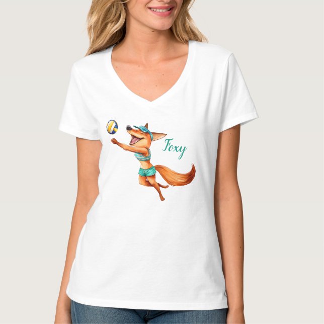 T-shirt Joueur Foxy (Devant)