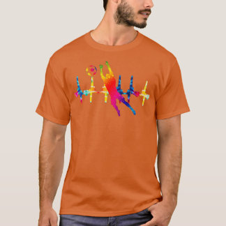 T-shirt Joueur Garçons Enfants Jeunes Hommes Colorful Hear