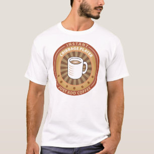 T-shirt Joueur instantané de Cribbage
