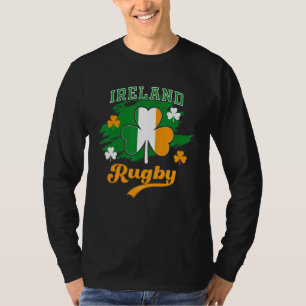 T-shirt Joueur irlandais de rugby et rugby irlandais