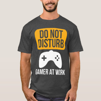 T-shirt Joueur Jeux Vidéo Manette de jeu Gamepad vintage