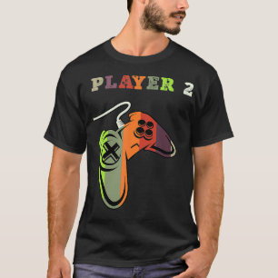 T-shirt Joueur jumelé Joueur 1 Joueur